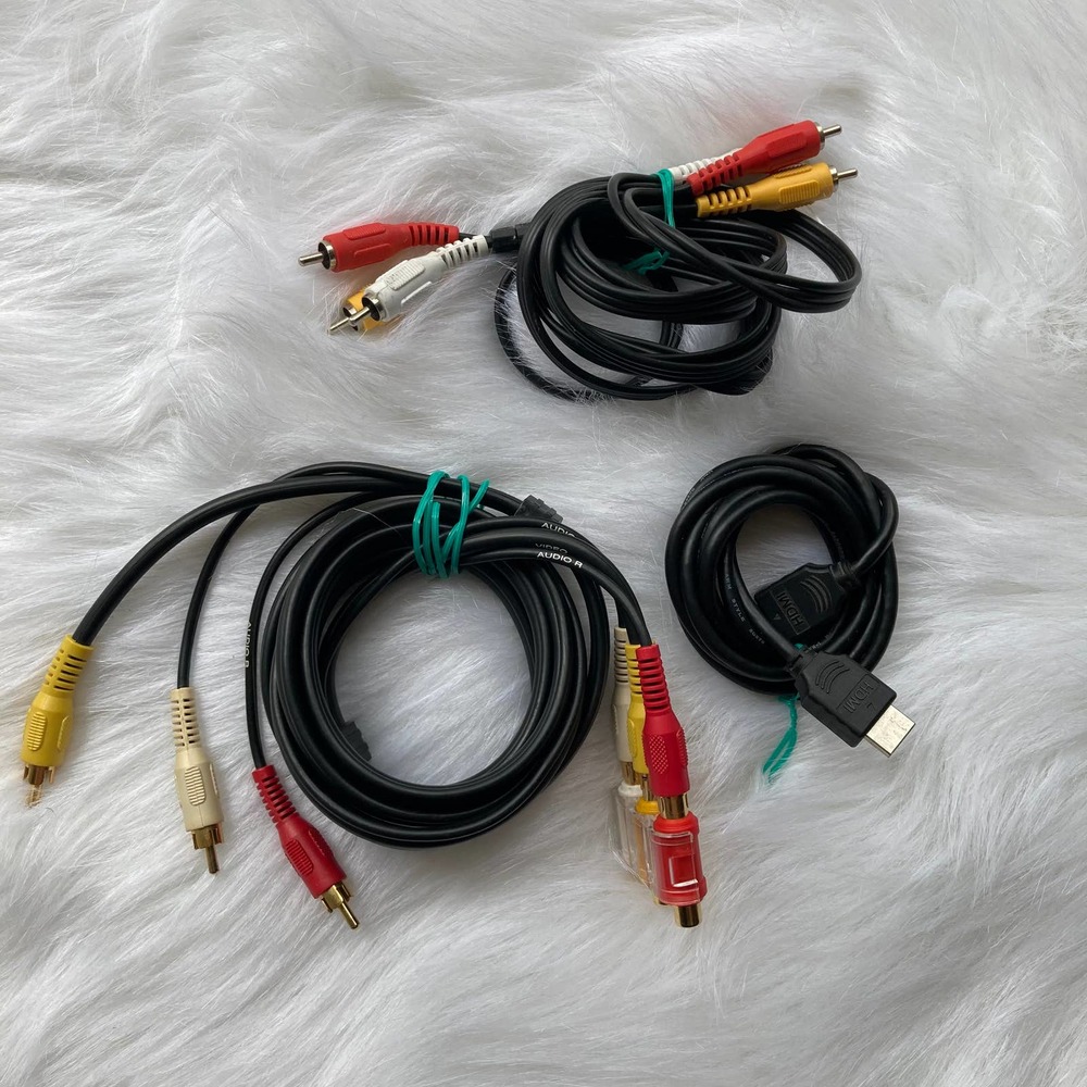 AC Cables 3 Ft. 6 Ft. HDMI Cable Bundle Electronics Cords Tested Working